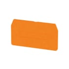 WEIDMÜLLER - Trennwand (Klemmen), Abschluss- und Zwischenplatte, 83.8x34.85mm, orange