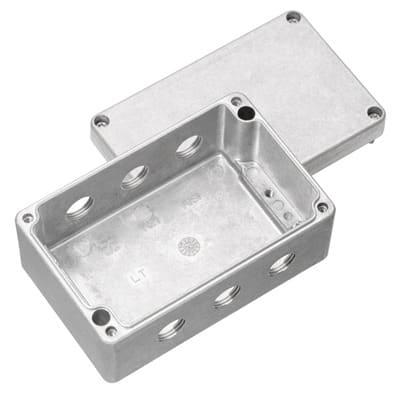 WEIDMÜLLER - Gehäuse, Klippon K (Aluminium-Leergehäuse),