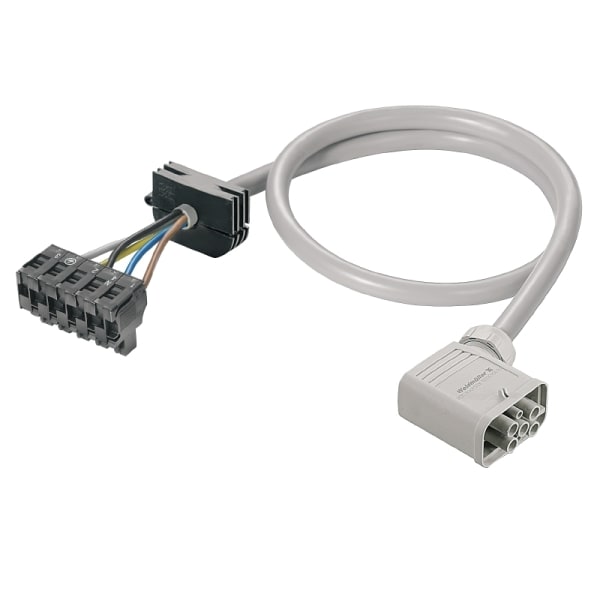 WEIDMÜLLER - FieldPower, Energieleitung mit HQ4/2, Adern: 4, Ölflex Classic 110 4G2,5, 2.5mm², 5m