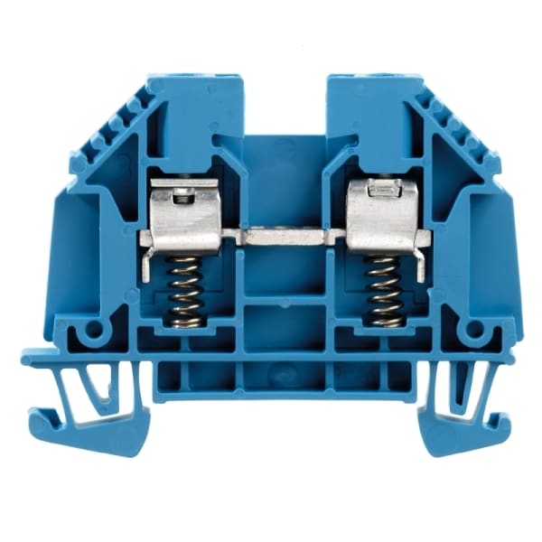 WEIDMÜLLER - Durchgangs-Reihenklemme, Schraubanschl, 4mm², 630V, 32A, blau