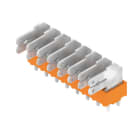 WEIDMÜLLER - Leiterplattenklemme, 5.00mm, Polzahl:8, Abgang: 90°, Flachsteckanschluss