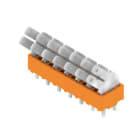 WEIDMÜLLER - Leiterplattenklemme, 5.00mm, Polzahl:7, Abgang: 135°, Flachsteckanschluss