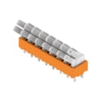 WEIDMÜLLER - Leiterplattenklemme, 5.00mm, Polzahl:8, Abgang: 135°, Flachsteckanschluss