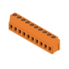 WEIDMÜLLER - Leiterplattenklemme, 5.08mm, Polzahl:10, Abgang: 90°, Zugbügelanschluss