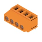 WEIDMÜLLER - Leiterplattenklemme, 5.08mm, Polzahl:4, Abgang: 180°, Zugbügelanschluss