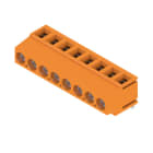 WEIDMÜLLER - Leiterplattenklemme, 5.08mm, Polzahl:8, Abgang: 180°, Zugbügelanschluss