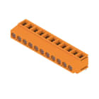 WEIDMÜLLER - Leiterplattenklemme, 5.08mm, Polzahl:11, Abgang: 180°, Zugbügelanschluss