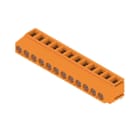 WEIDMÜLLER - Leiterplattenklemme, 5.08mm, Polzahl:12, Abgang: 180°, Zugbügelanschluss