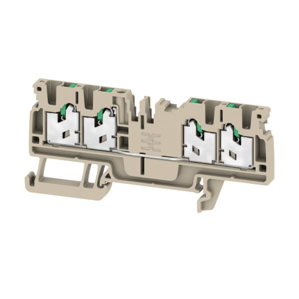 WEIDMÜLLER - Durchgangs-Reihenklemme SNAP IN 2.5 mm² 800V 24A Anzahl Anschlüsse: 4