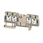 WEIDMÜLLER - Durchgangs-Reihenklemme SNAP IN 2.5 mm² 800V 24A Anzahl Anschlüsse: 4