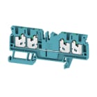 WEIDMÜLLER - Durchgangs-Reihenklemme SNAP IN 2.5 mm² 800V 24A Anzahl Anschlüsse: 4