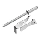 WEIDMÜLLER - Sicherungsstift (Klemmen), Stahl, silber
