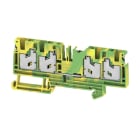 WEIDMÜLLER - Schutzleiter-Reihenklemme, SNAP IN, gn/ge, 4mm², 1000V, Anschlüsse 4