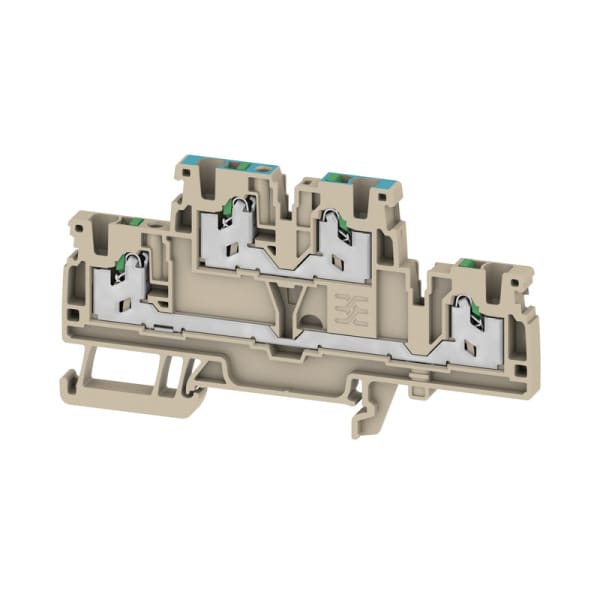 WEIDMÜLLER - Mehrstock-Reihenklemme, SNAP IN, dbg, 2.5mm², 800V, 800V, Anschlüsse 4