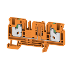 WEIDMÜLLER - Trenn- und Messtrenn-Reihenklemme, SNAP IN, or, 4mm², 20A, 500V, Anschlüsse 2