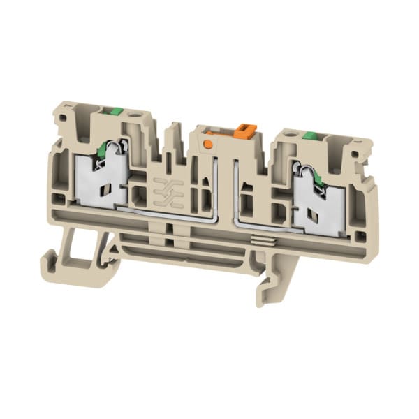 WEIDMÜLLER - Trenn- und Messtrenn-Reihenklemme, SNAP IN, dbg, 2.5mm², 20 A, 500V, Ansch: 2
