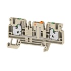 WEIDMÜLLER - Trenn- und Messtrenn-Reihenklemme, SNAP IN, dbg, 2.5mm², 20 A, 500V, Ansch: 2