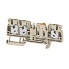 WEIDMÜLLER - Trenn- und Messtrenn-Reihenklemme, SNAP IN, dbg, 2.5mm², 24A, 500V, Ansch: 2