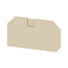 WEIDMÜLLER - Abschlussplatte für Klemmen, dbg, Höhe: 62.8 mm, Breite: 2.2 mm