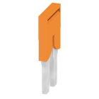 WEIDMÜLLER - Querverbinder (Klemmen), gesteckt, orange, 41 A, Polzahl: 2, Raster: 8.20