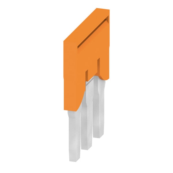 WEIDMÜLLER - Querverbinder (Klemmen), gesteckt, orange, 41 A, Polzahl: 3, Raster: 8.20