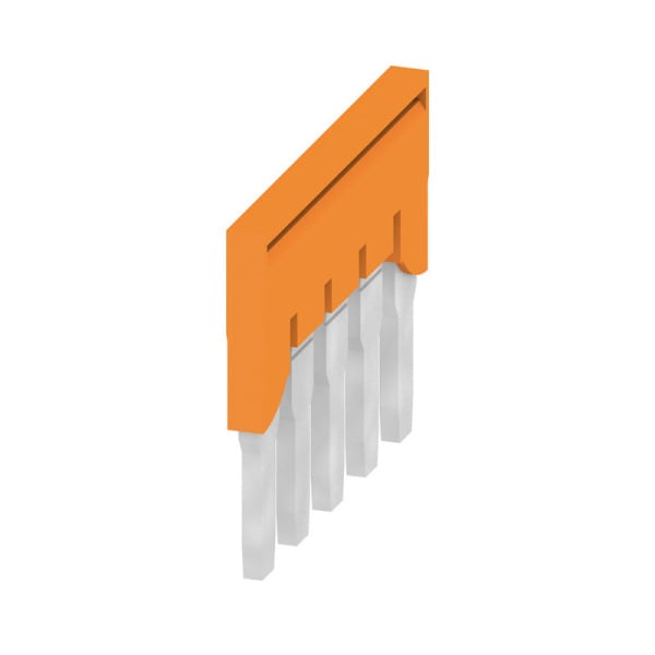 WEIDMÜLLER - Querverbinder (Klemmen), gesteckt, orange, 41 A, Polzahl: 5, Raster: 8.20