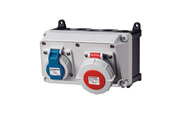 MENNEKES - Steckdosen-Kombi AMAXX 1 1xSSTD 1x16/5 IP67