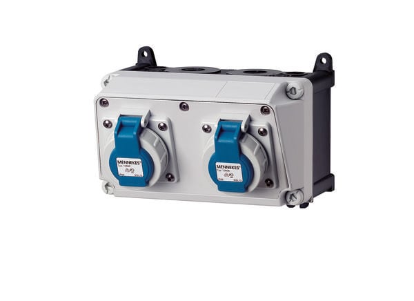 MENNEKES - Steckdosen-Kombi AMAXX 1 2xSSTD IP67