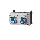 MENNEKES - Steckdosen-Kombi AMAXX 1 2xSSTD IP67