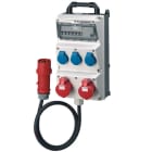 MENNEKES - Steckdosen-Kombi AMAXX tragbar 3xSSTD, 2x16/5, IP44, + Abs.