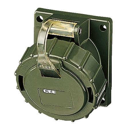 MENNEKES - CEE-Anbausteckdose TM 63A 5p 400V 6h IP67