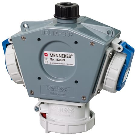 MENNEKES - Delta Box Amelan 2xSSTD 1x16/5 IP67