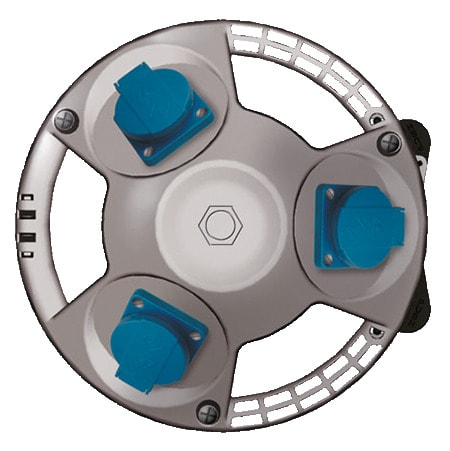 MENNEKES - 3KRAFT Kombination silber 3xSSTD, IP44