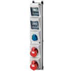 MENNEKES - Steckdosen-Kombi AMAXX 5s 1xSSTD 2x16/5 IP44 + Abs.