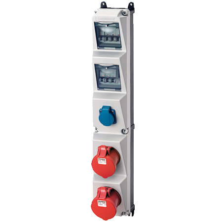 MENNEKES - Steckdosen-Kombi AMAXX 5s 1xSSTD 2x32/5 IP44 + Abs.