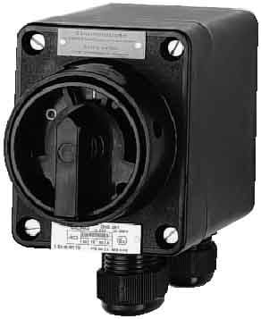 SCHUCH - EX-Ein/Ausschalter 10A 3pol. IP66 ZO 1,2,21 und 22
