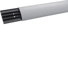 TEHALIT - Aufbodenkanal PVC steingrau Breite=75mm Höhe=18mm