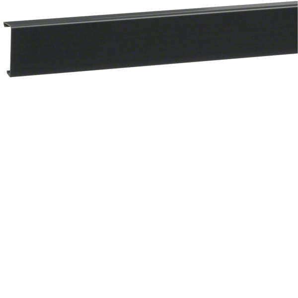 TEHALIT - SL-Kanal PVC Oberteil 20x55,graphitschwarz