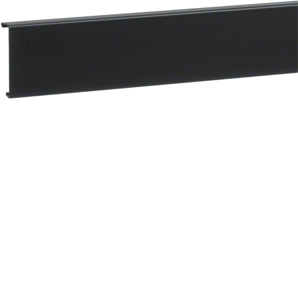 TEHALIT - SL-Kanal PVC Oberteil 20x80,graphitschwarz