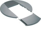 TEHALIT - Rosette, lackiert aluminium natur