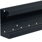 TEHALIT - Brüstungskanal Unterteil PVC 65x130mm, gr.schwarz