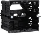 TEHALIT - Geräteeinbaudose C-Profil HxB 55x65 schw