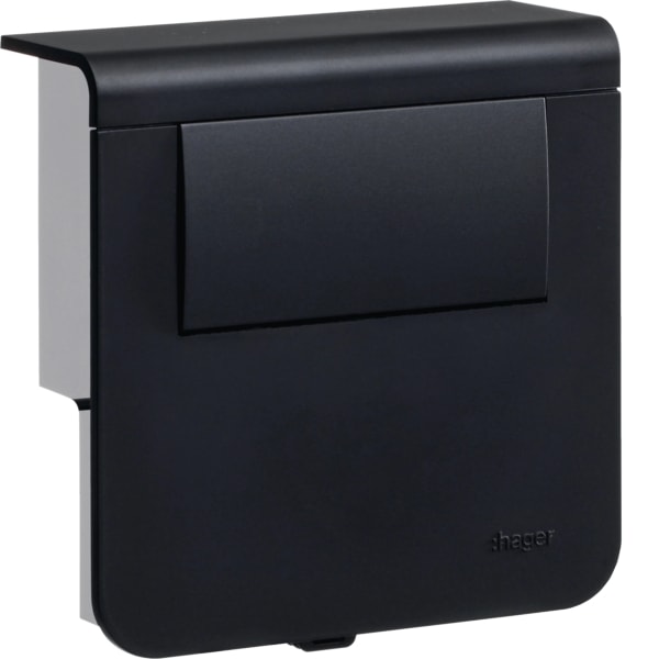 TEHALIT - Geräteträger mit Trafo SL 20x80 schwarz