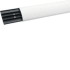 TEHALIT - Aufbodenkanal mit 4 Kammern aus PVC SL 18x75mm verkehrsweiß