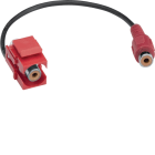TEHALIT - Keystone Einsatz RCA Bu-Bu 0.2m rot