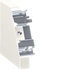 TEHALIT - Endstück links Eckkanal 115x110 vweiß