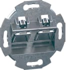 TEHALIT - Montagerahmen für 2 RJ45 Module Typ 13