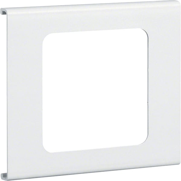 TEHALIT - Blende 1-fach R7 PVC FB OT 110 vweiß