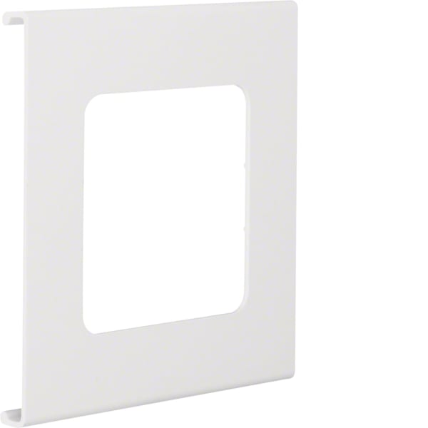 TEHALIT - Blende 1-fach R7 PVC FB OT 130 vweiß