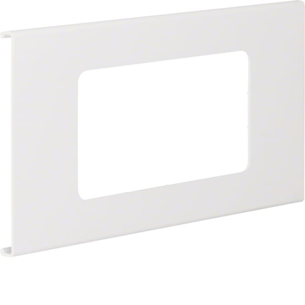 TEHALIT - Blende 2-fach R7 PVC FB OT 130 vweiß